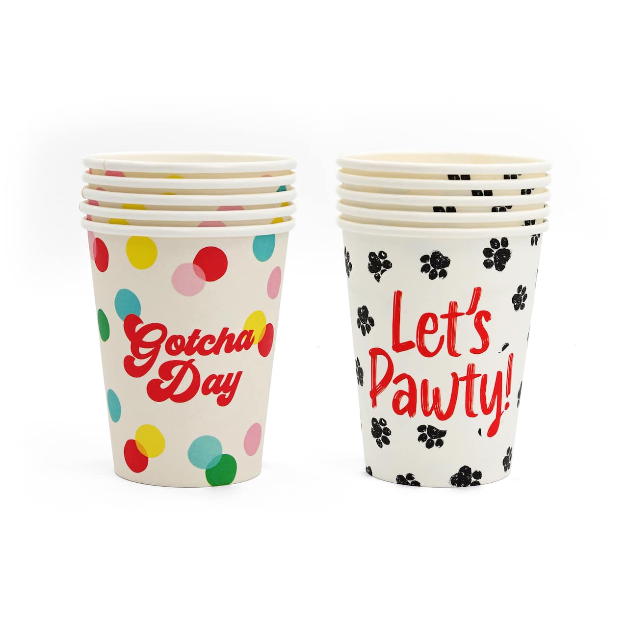 Assorted Pet Picks 9oz. Pet Party Paper Cups, 5pc. by Fab Finds
